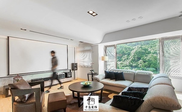 造型妝點(diǎn)，化解梁柱壓迫